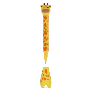 Legami - Giraffen-Kugelschreiber mit Basis - Stand-Ink Ovation