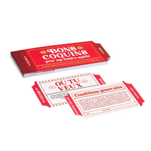 Legami - Kitap 24 Sexy Vouchers - French - Gift Vouchers