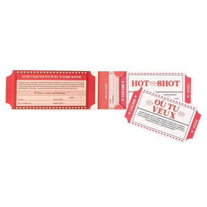 Legami - Kitap 24 Sexy Vouchers - French - Gift Vouchers