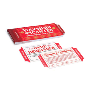 Legami - Kitap 24 Sexy Vouchers - Portuguese - Gift Vouchers