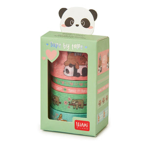 Legami - 5'li Set Dekoratif Cute Animals Kâğıt Yapışkan Bantlar - Banttan Banda