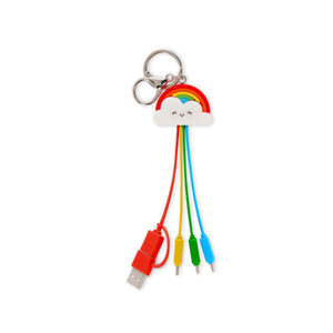 Legami - Rainbow 6-in-1 Schlüsselanhänger Ladekabel - Link Up
