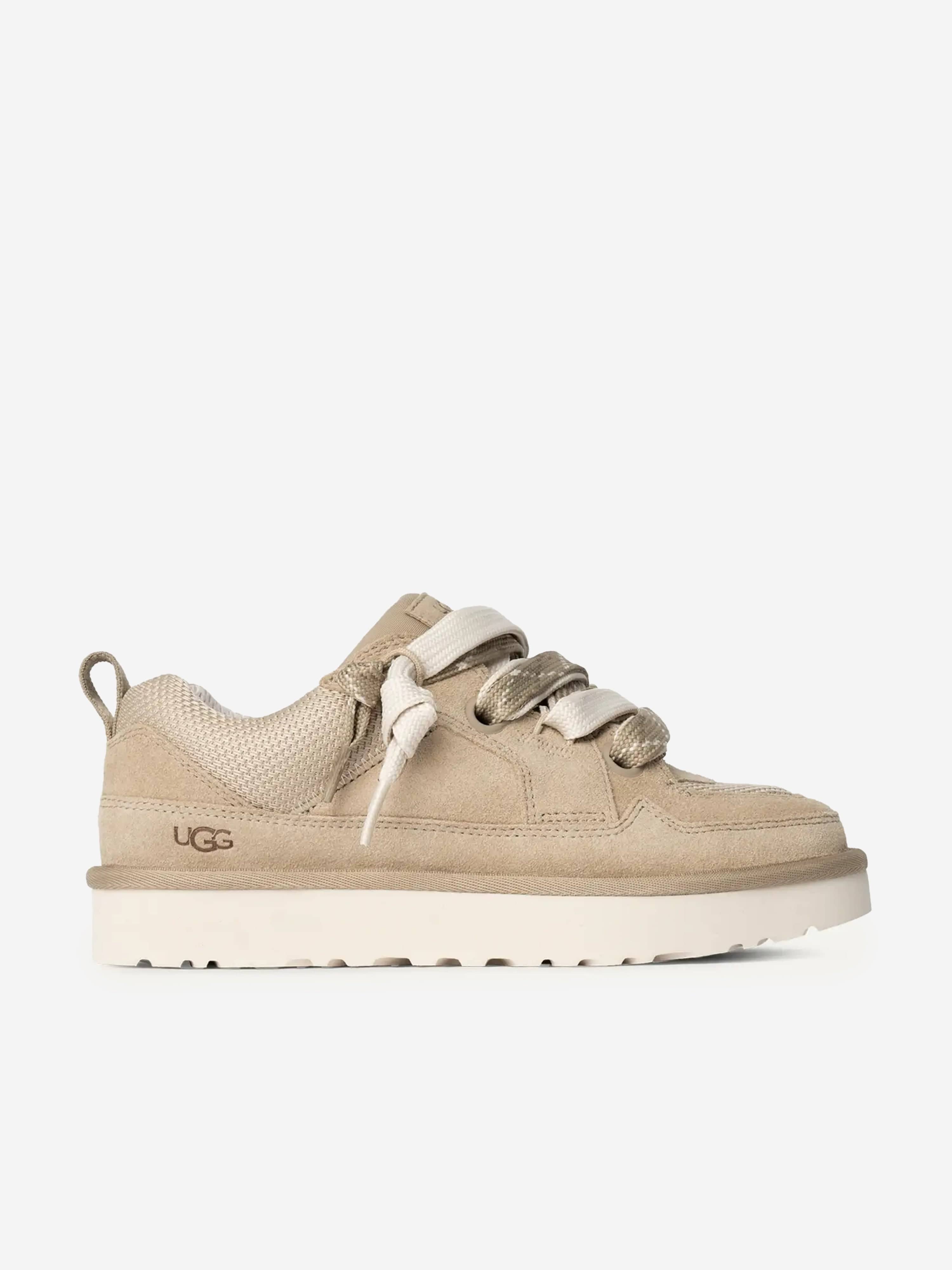 UGG Kids Lo Lowmel Trainers in Beige