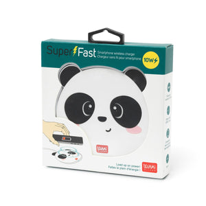 Legami - Panda Kabelloser Smartphone Ladegerät - Super Fast