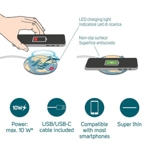Legami - Kabelloses Reise-Smartphone-Ladegerät - Superschnell
