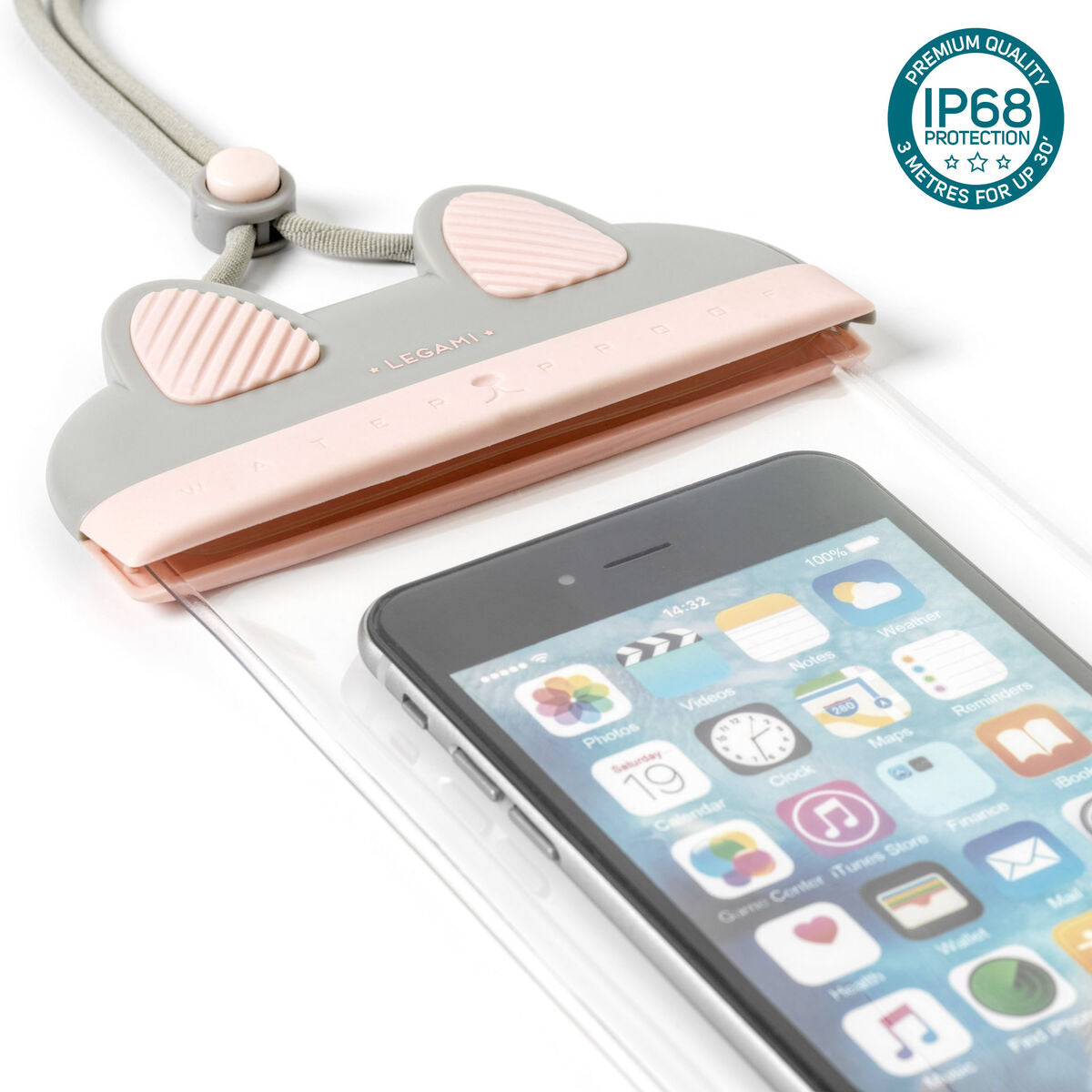 Legami - Kitty Waterproof Smartphone Küçük Çanta - Waterproof Smartphone Küçük Çanta