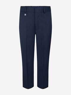Zeco Boys School Waist Adjuster Trousers in Navy