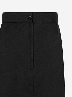 Zeco Girls School Pencil Skirt in Black