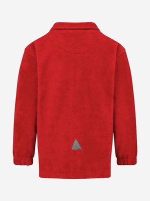 Zeco Kids School Polar Fleece Jacket in Red