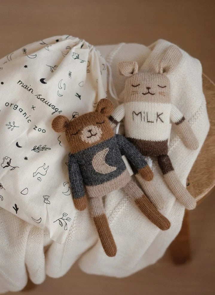 Main Sauvage - Midnight Teddy Bear | Mitternachtsblau