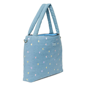 Studio Noos - Hearts Denim Wickeltasche