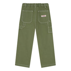 Petit Bateau - Carpenter Bio-Baumwolljeans | Khaki