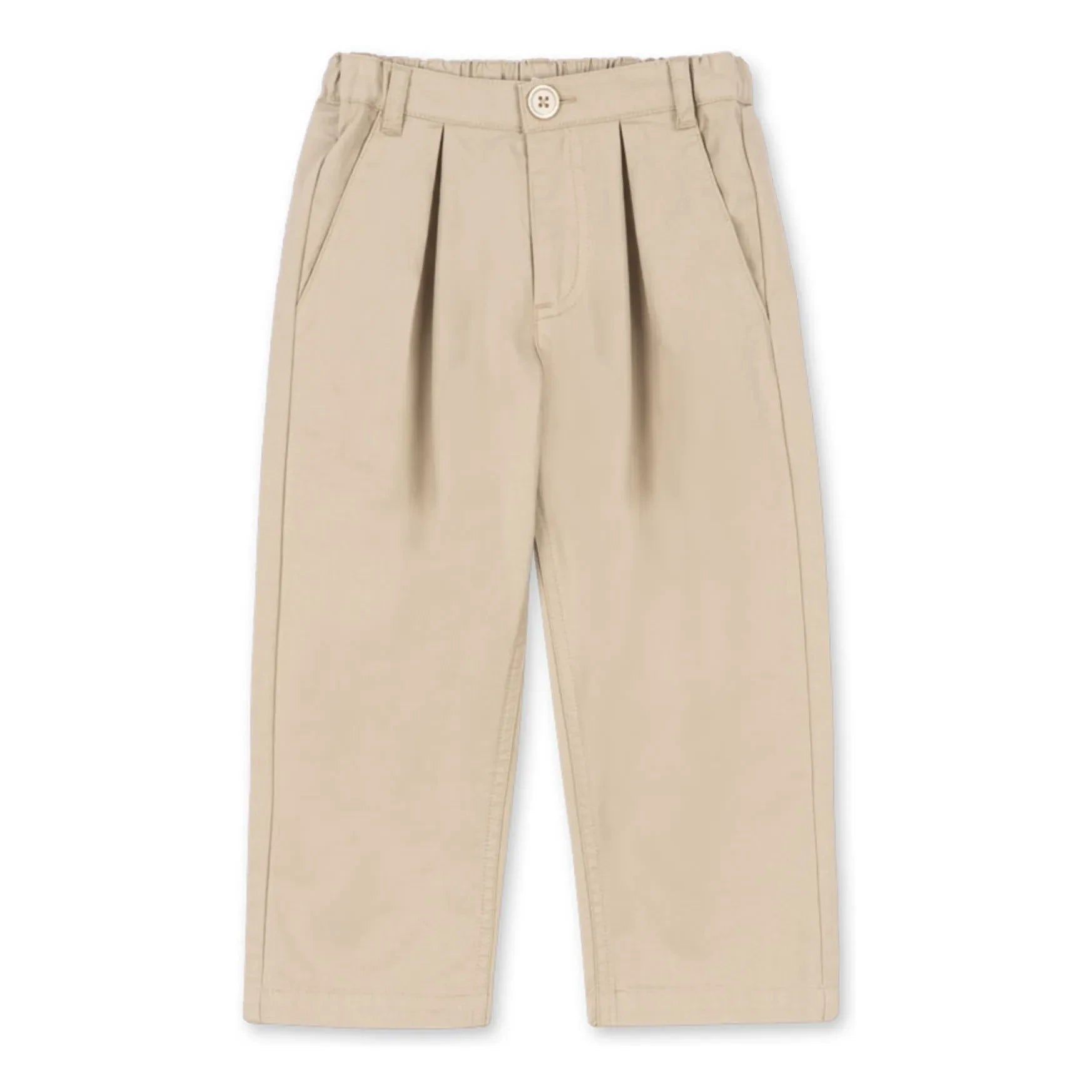 Konges Sløjd - Willo Chinohose aus Bio-Baumwolle | Beige
