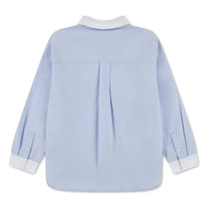 Lacoste - Hemd L Bio-Baumwolle | Hellblau