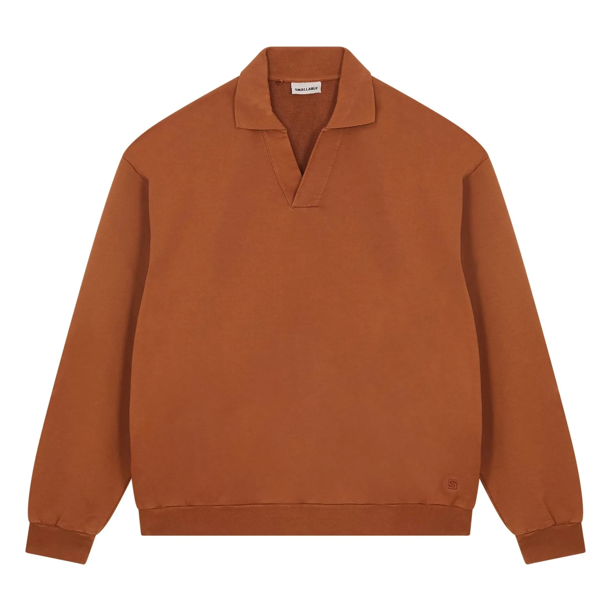 Smallable Man - Bob Sweatshirt mit Polokragen | Karamell