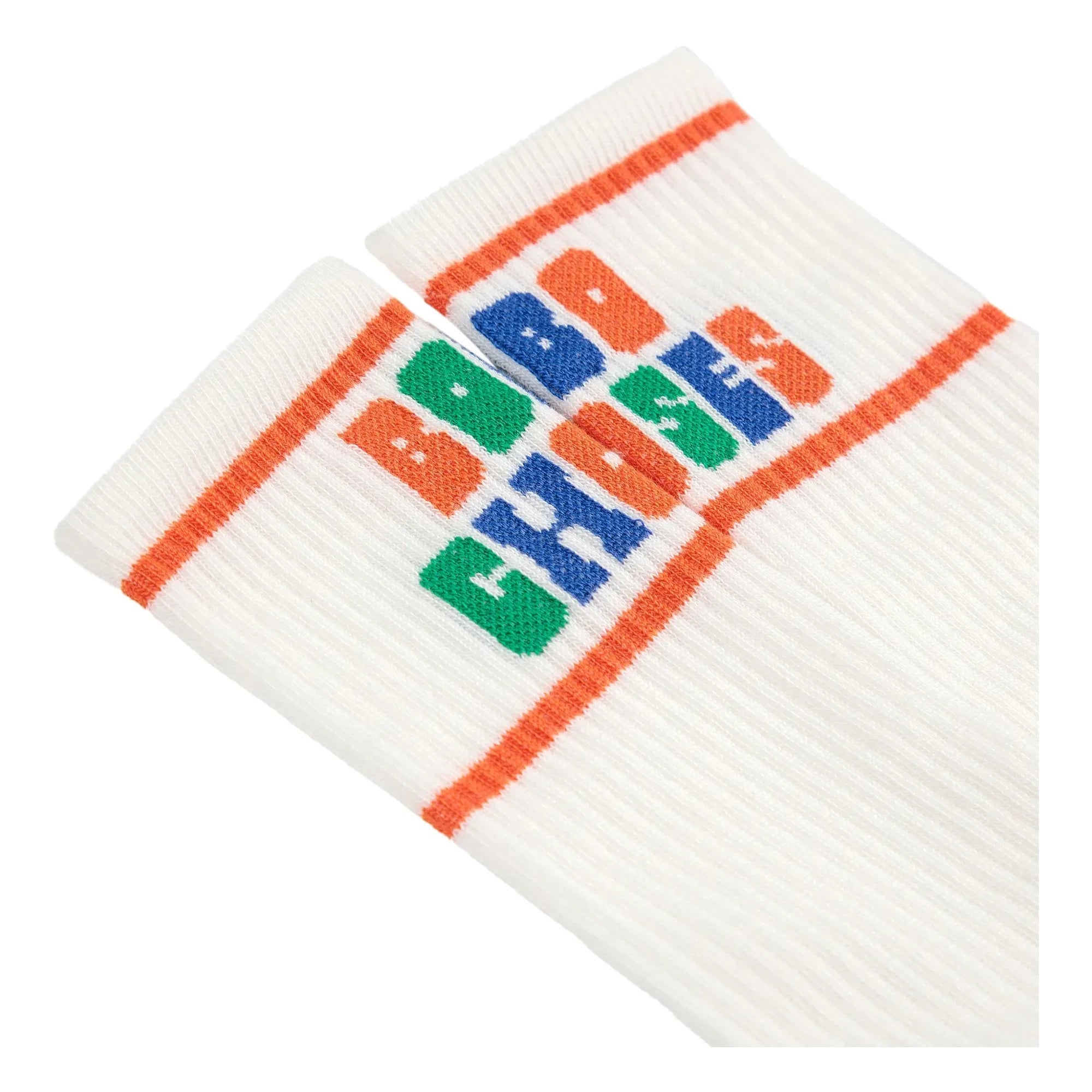 Bobo Choses – Bobo Hohe Bio-Baumwollsocken | Weiß