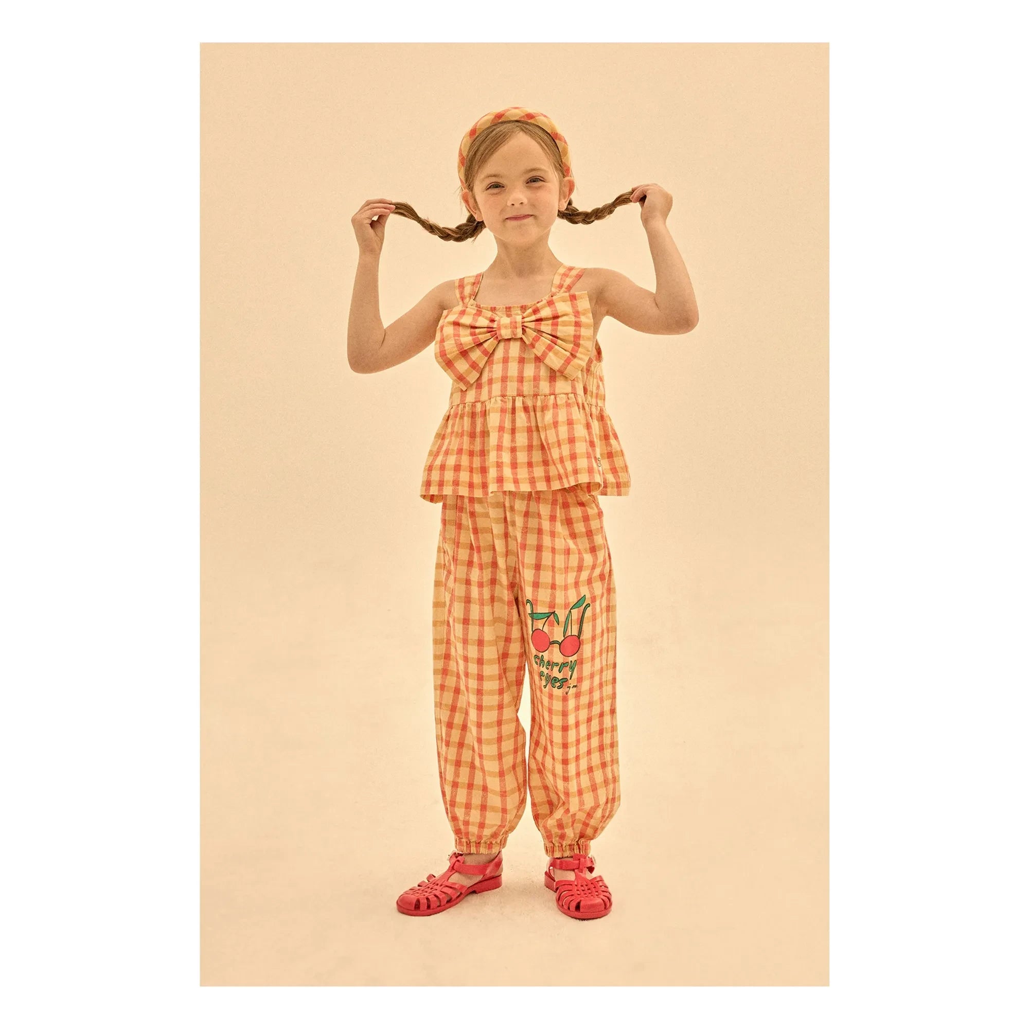 Jelly Mallow - Aladdin Karierte Hose | Gelb