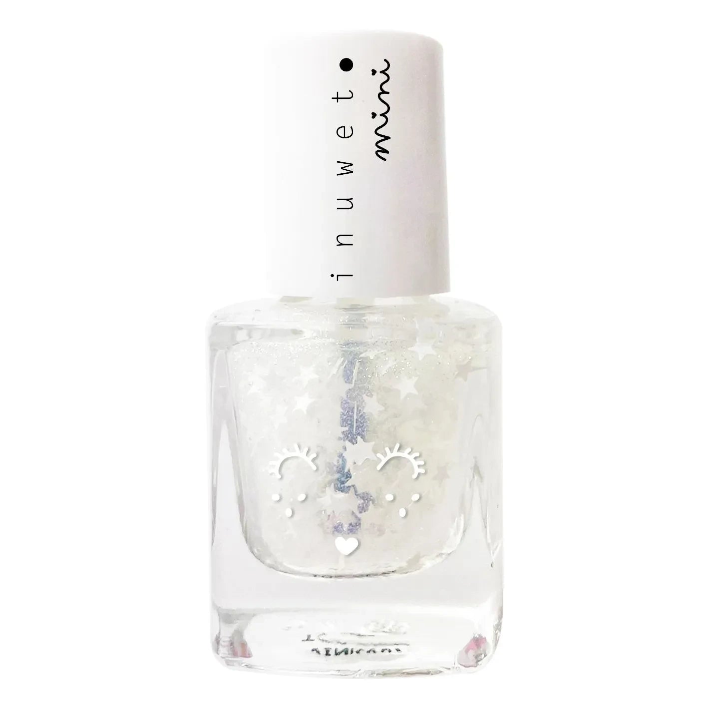 Inuwet - Wasserbasierter Stars Top Coat für Kinder - 5ml | Weiß
