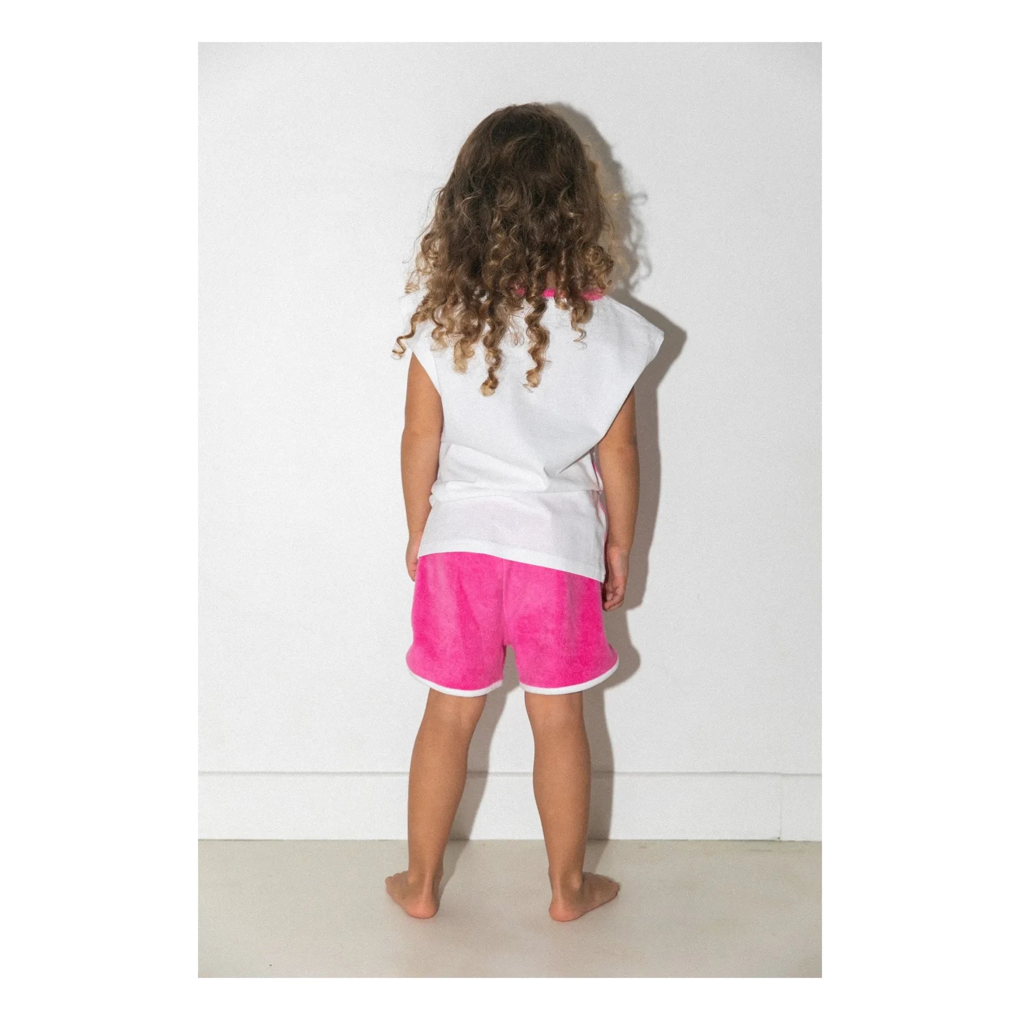 Club Trésor - Sunlover Handtuch-Top und Shorts-Set | Pink
