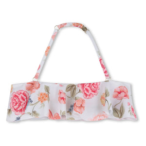 Chloé - Blumenmuster Badeanzug | Weiß