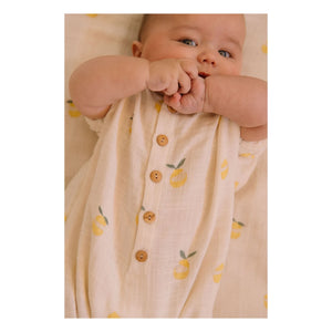 Studio Bohème - Jumpsuit Bebecito Lemons Bio-Baumwolle | Ecru