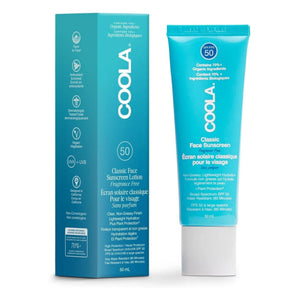 Coola - SPF50 Kokusuz Yüz Güneş Kremi - 50 ml