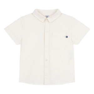 Petit Bateau - Leinenhemd | Ecru