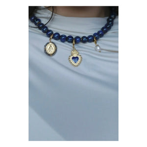 Palas - Seria 2 Halskette | Blau