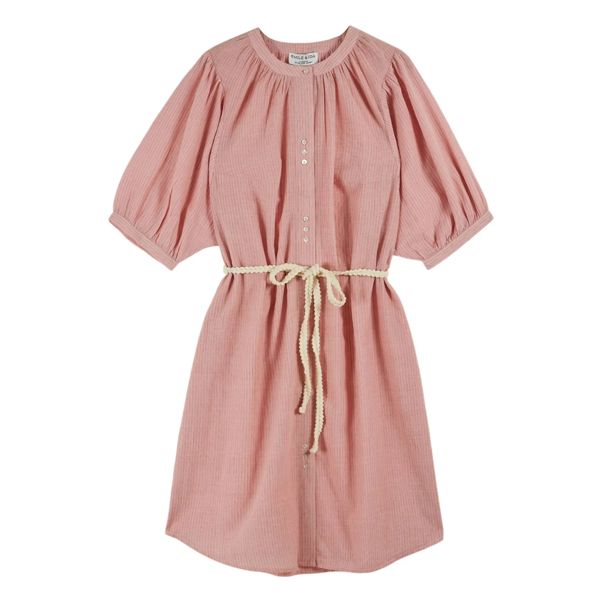 Emile et Ida - Rosa Kadhi Baumwollkleid