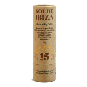 Sol de Ibiza - Natürlicher Lippenbalsam LSF15 - 5 g