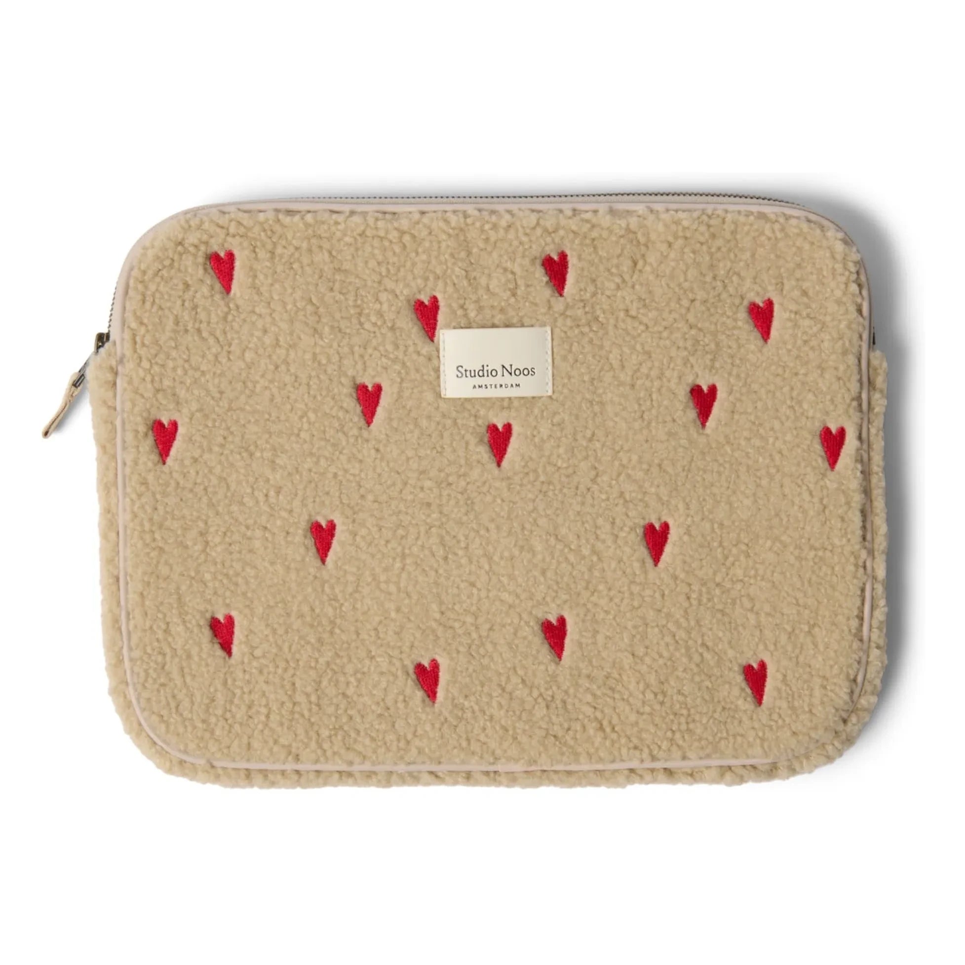 Studio Noos - Herz-Laptoptasche | Ecru
