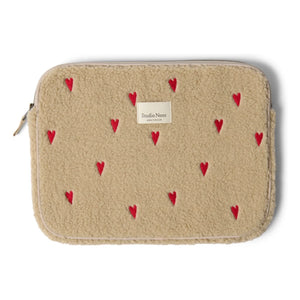 Studio Noos - Herz-Laptoptasche | Ecru