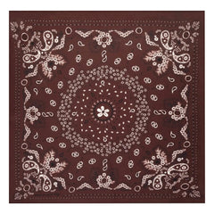 Call it by your name – Kleines Seiden-Bandana | Braun