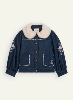 Louise Misha - Rafalina Denimjacke | Dunkelblau