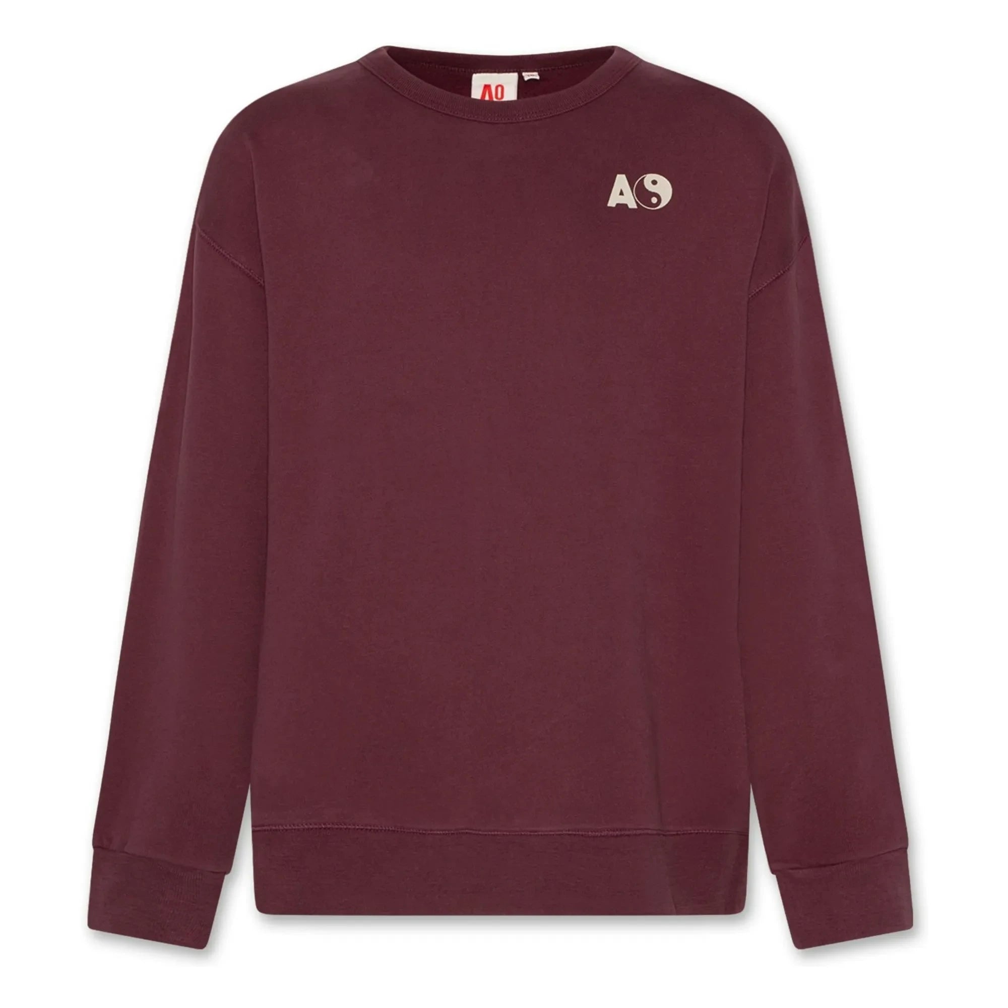 AO76 - Oscar Sorry Bio-Baumwoll-Sweatshirt | Bordeaux
