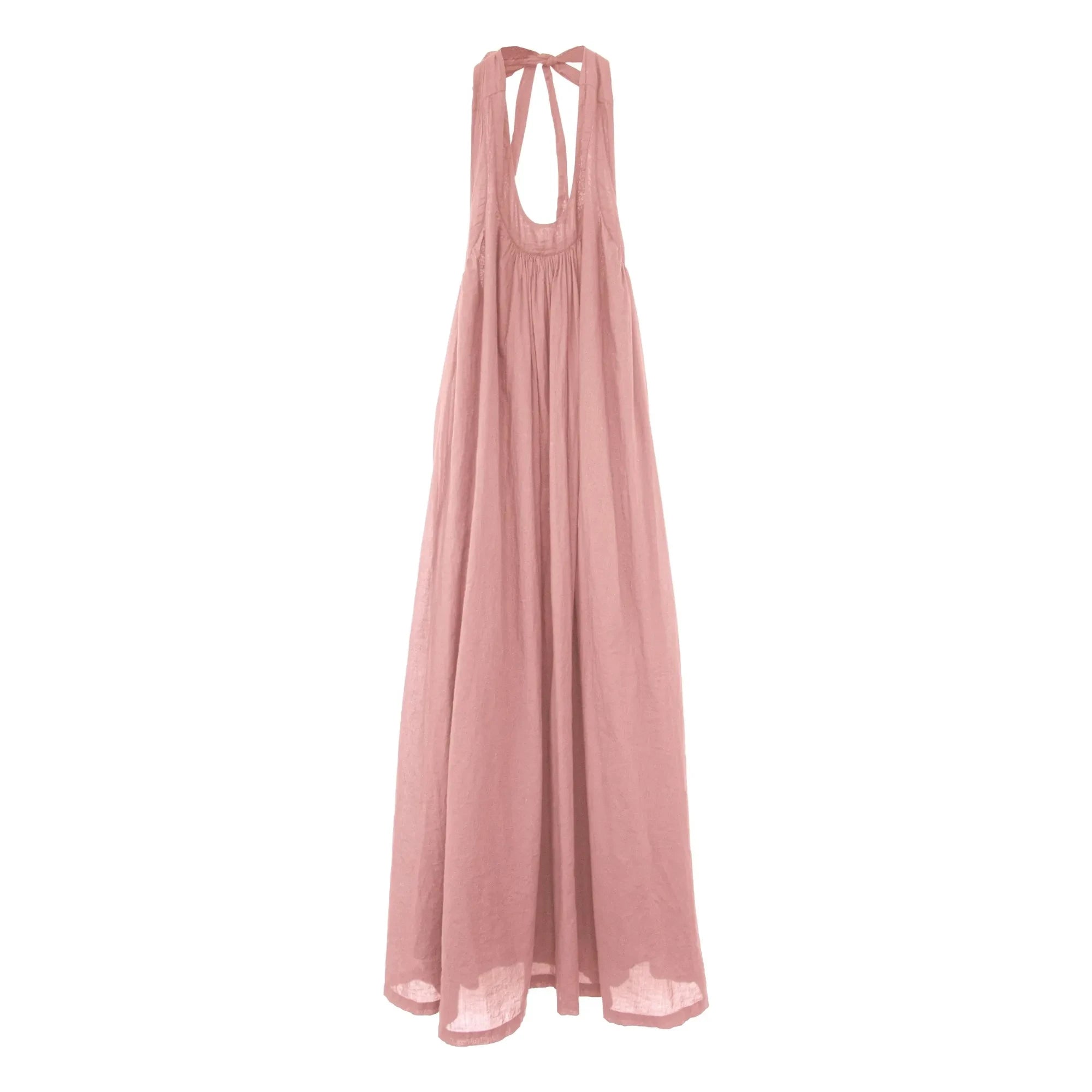 THEAVANT - La Plage Pamuk Voile Kleid | Beige