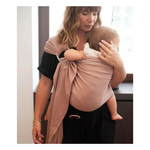 Mama Hangs - Bio-Baumwoll-Babytragetuch | Terrakotta