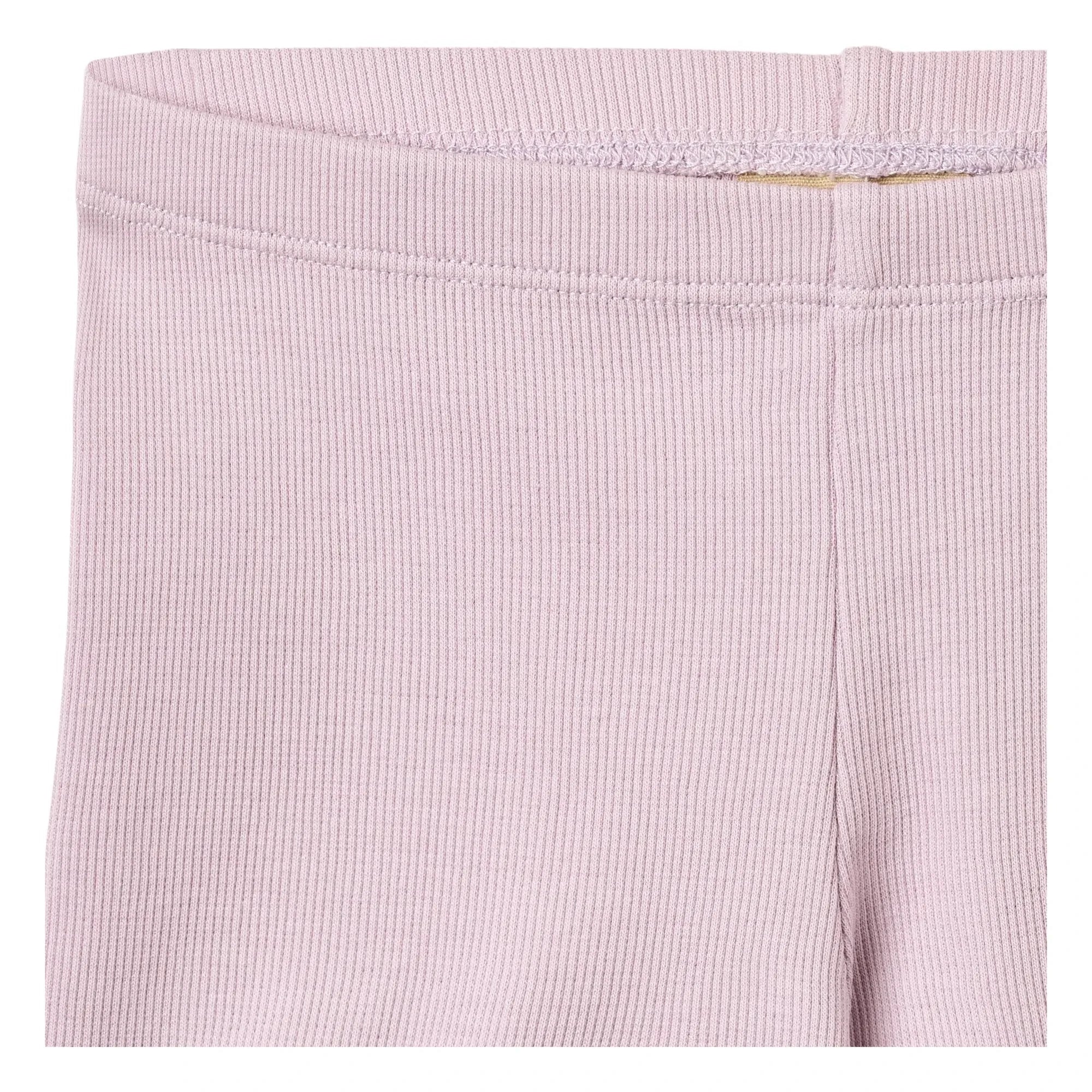 Wheat - Sine Rippstrick-Shorts aus Bio-Baumwolle | Lavendel