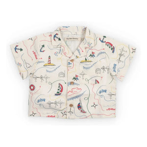 the new society - Clove Bateaux Baumwollhemd BCI Baby | Ecru