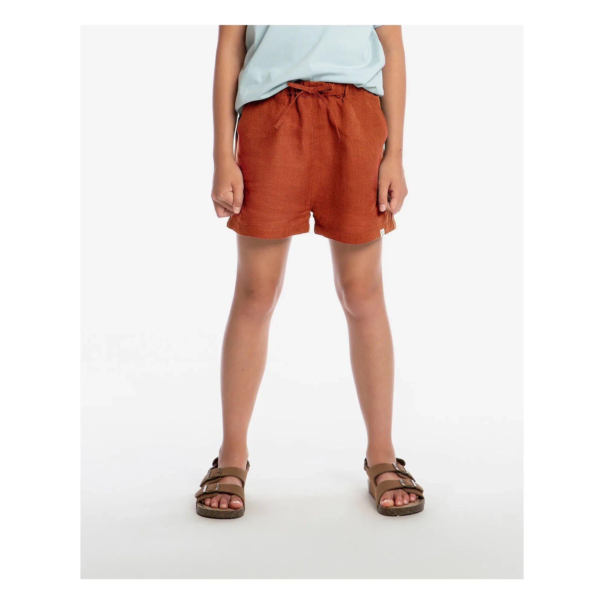 Matona – Klassische Leinen-Shorts | Dunkelblau