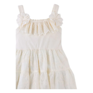 Gingersnaps - Addison Tencel-Kleid mit Volants | Ecru