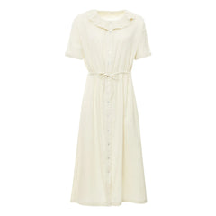 Poudre Organic - Camarine Kleid - Damen Kollektion | Creme