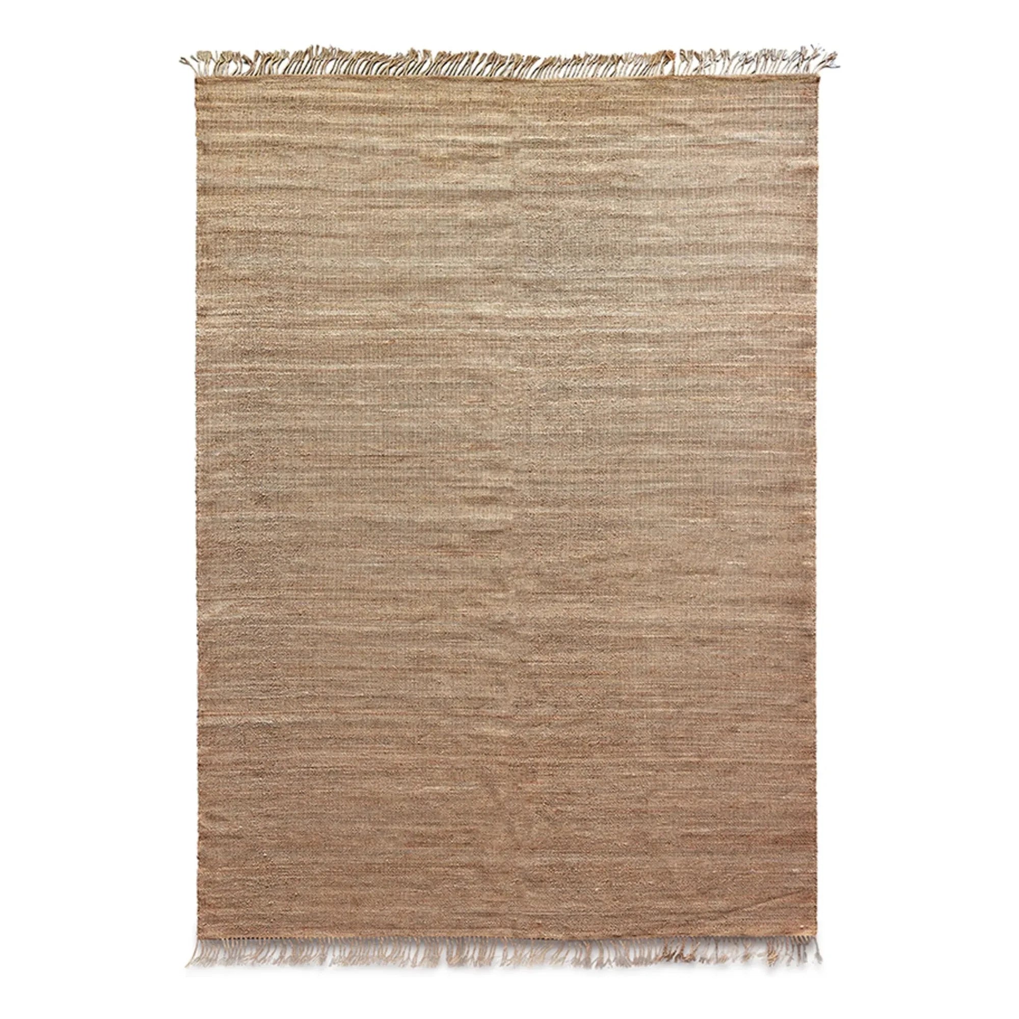 HKliving - Outlander Hanf-Teppich | Natur