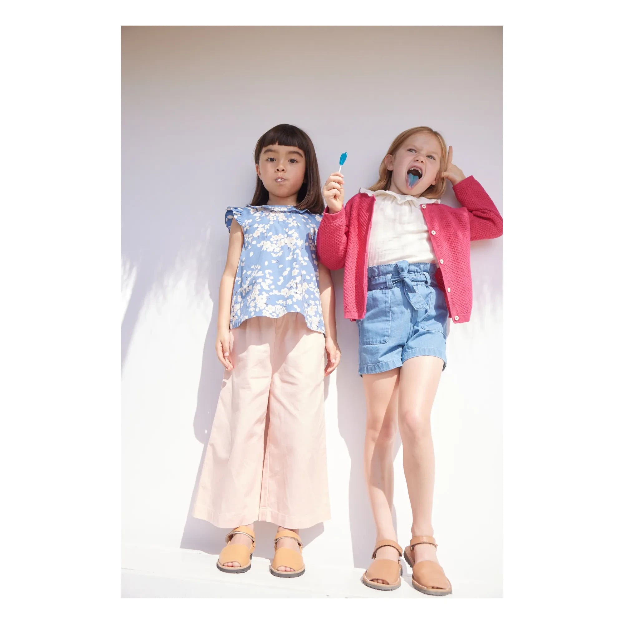 Petit Bateau – Shorts mit Denim-Aktentasche | Denimblau