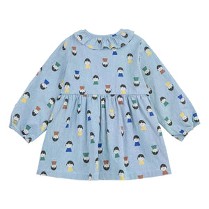 Bobo Choses - Pions Jeanskleid | Hellblau