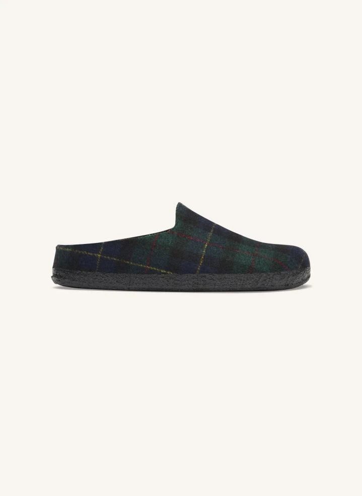 BIRKENSTOCK - Amsterdam Shearling Clogs | Dunkelgrün