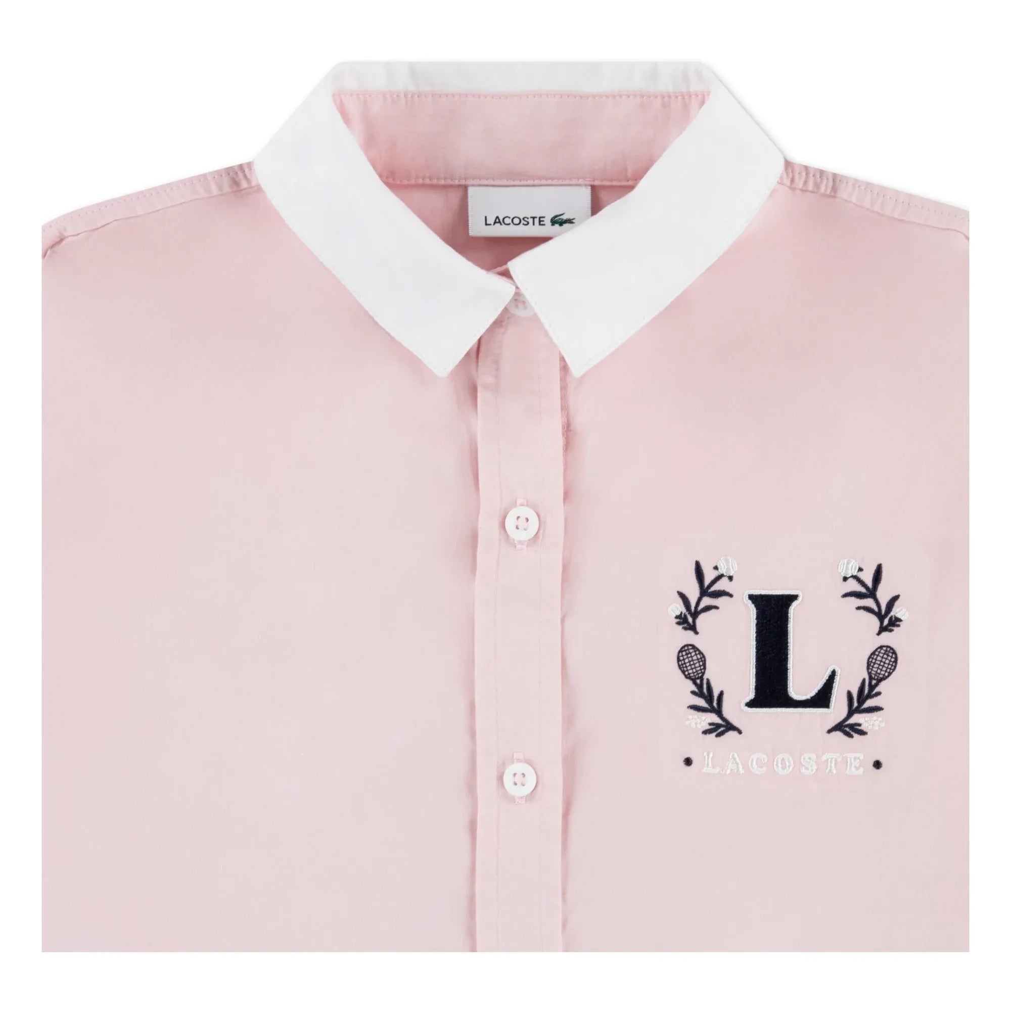 Lacoste - Hemd L Bio-Baumwolle | Hellrosa