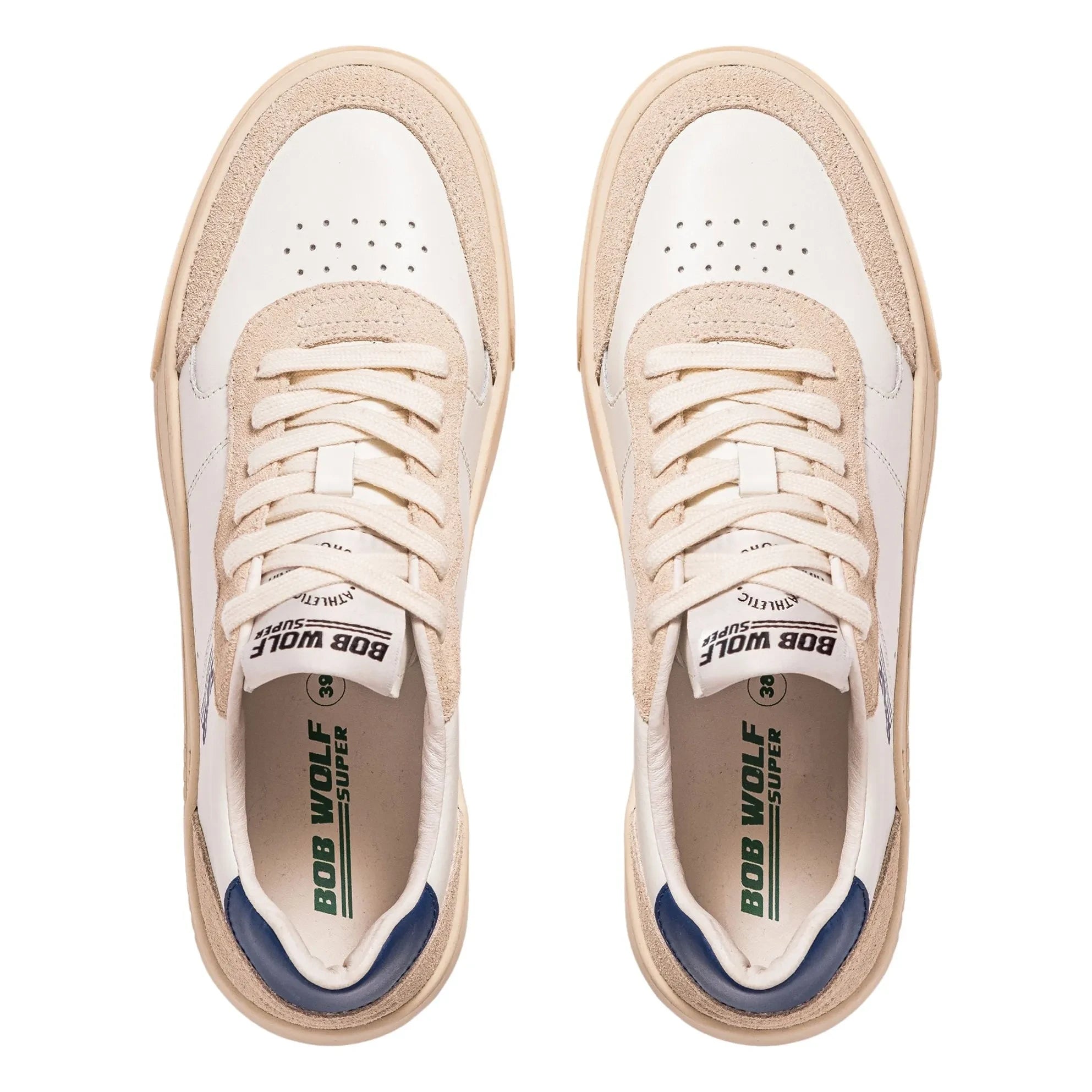 Bob Wolf - Legacy '76 Leder & Wildleder Sneakers | Sand