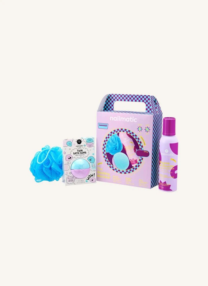 Nailmatic Kids - Waschmaschinen-Geschenkset | Lila