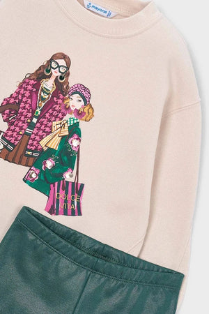 Mayoral pamuklu çocuk eşofman takımı